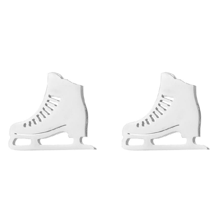 Retro Sports Olive Football Series Female Earrings