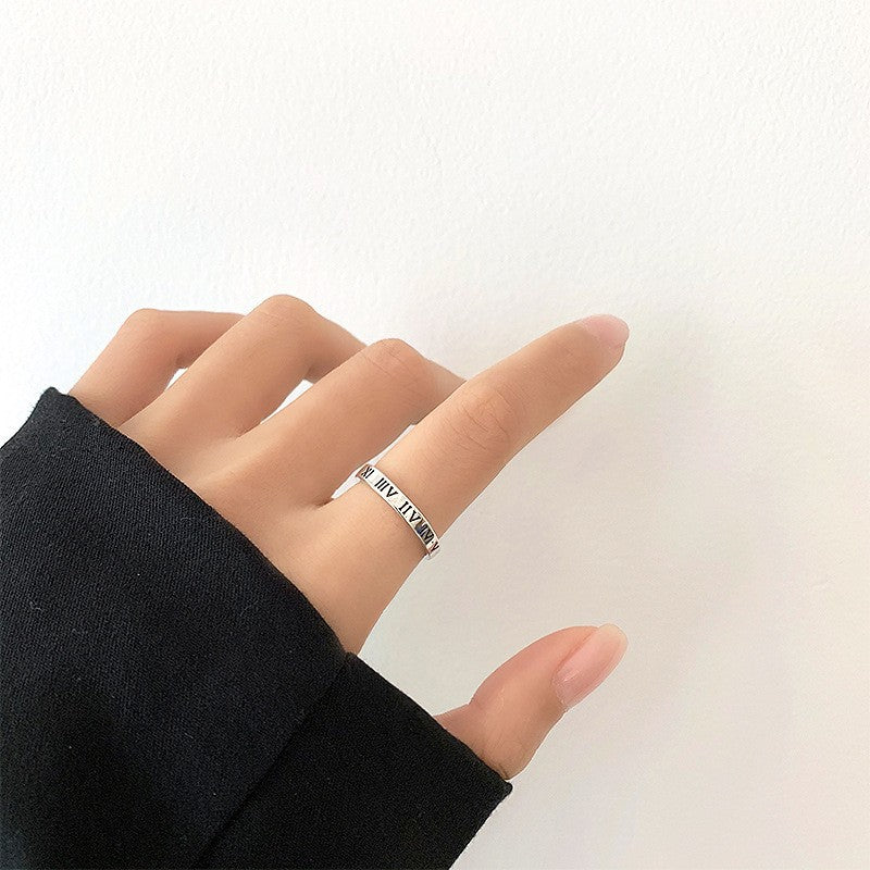Women's Opening Adjustable Index Finger Retro High Rings