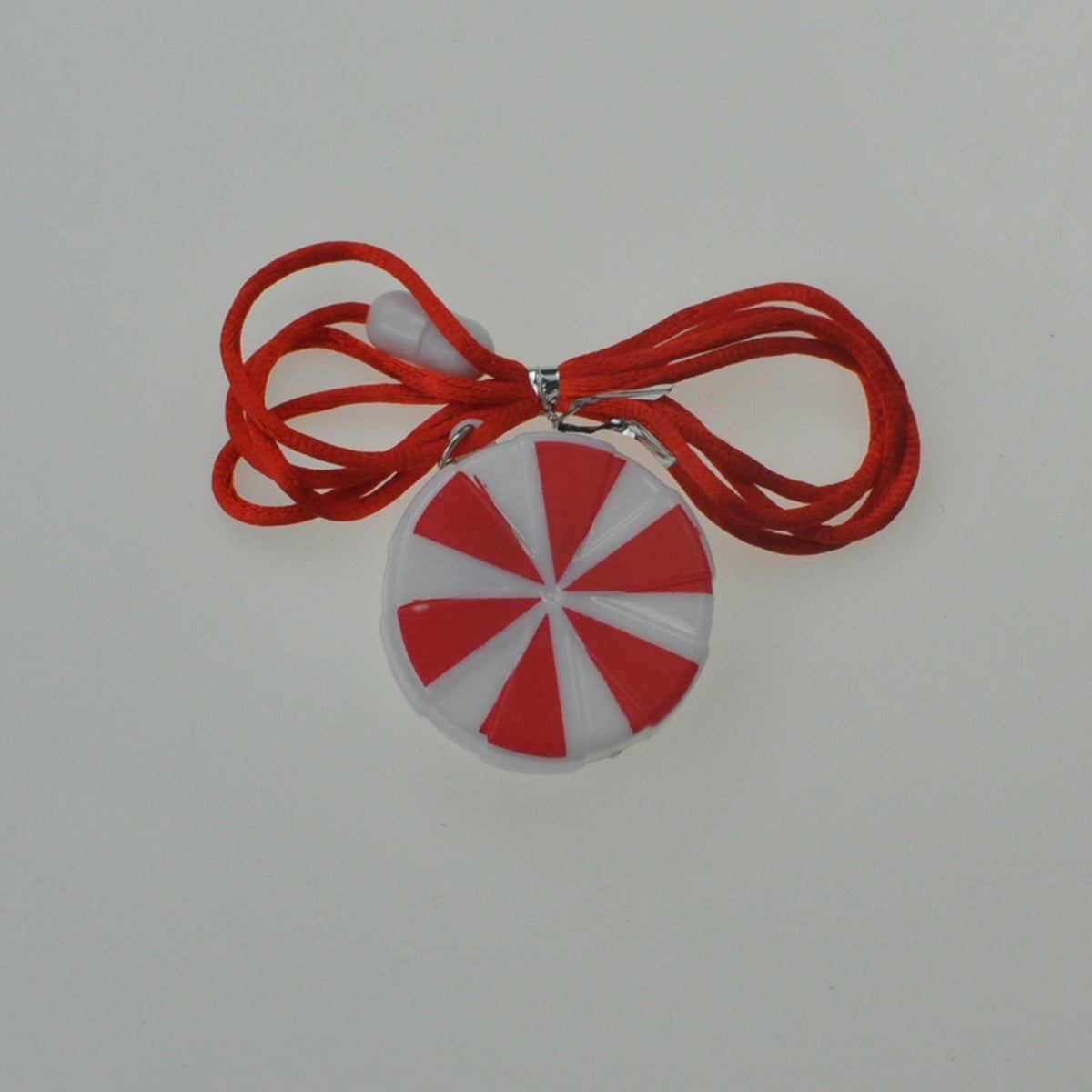 Claus Luminous Red Rope Ceramic Mantra Compass Little Fat Necklaces