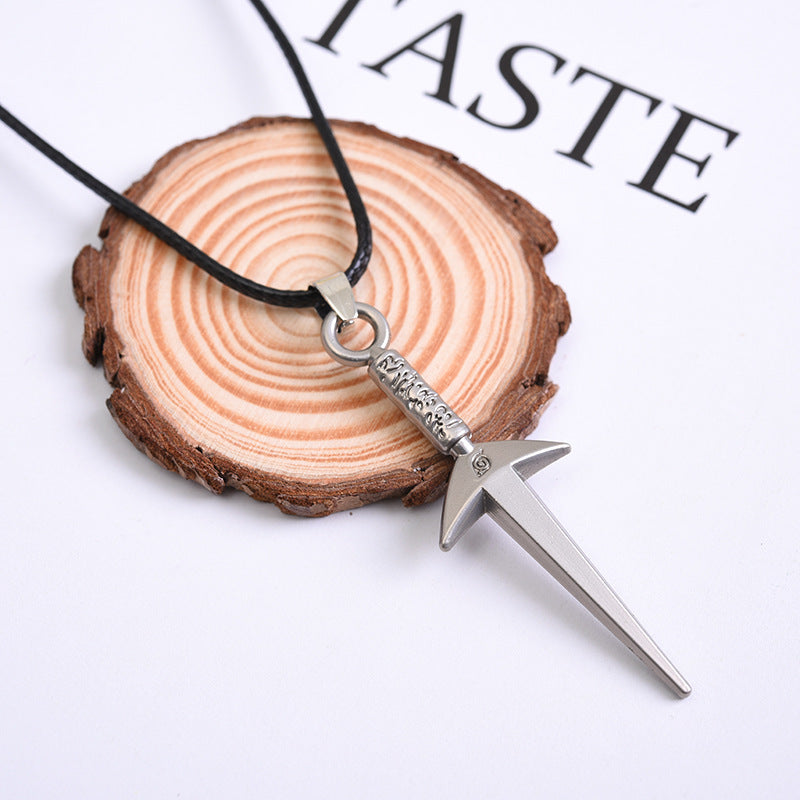 Alloy Accessories Anime Peripheral Ornament Wood Necklaces