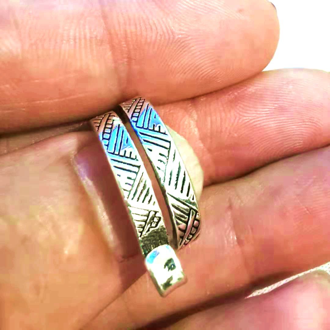 With Thread Personalized Ribbon Jewelry Hook Rings