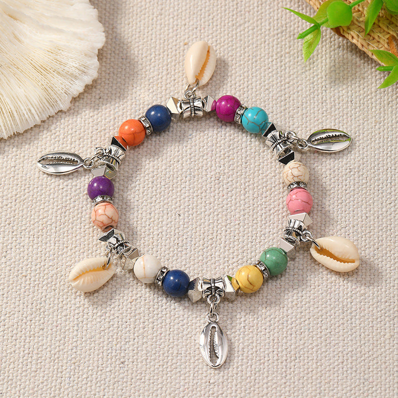 Women's Ornament Fashion Bohemian Ocean Style Colorful Bracelets