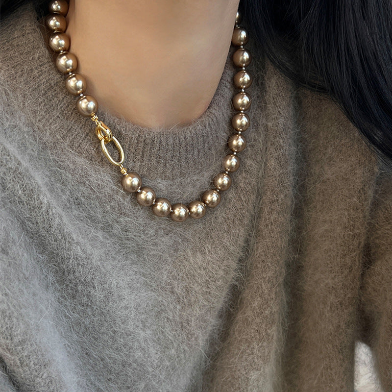 Women's Retro Elegant High Sense Temperament Wild Necklaces