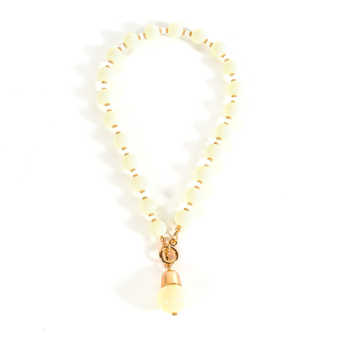 Simple Clavicle Chain Red Green White Necklaces