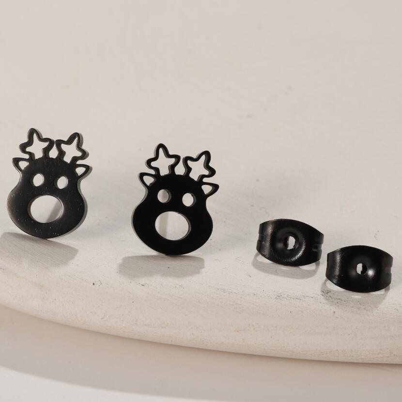 Cute Animal Female Creative Cartoon Pattern Earrings