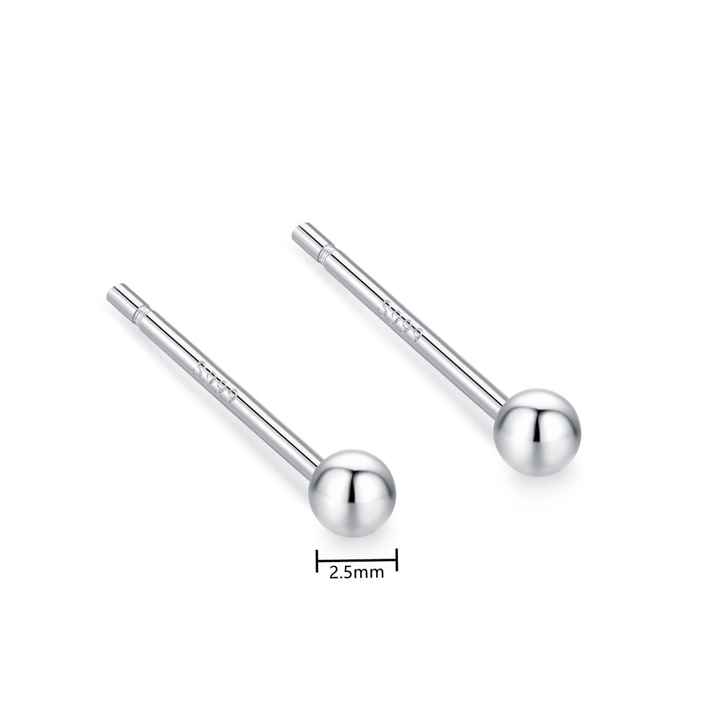 Women's Sterling Sier For Trendy One Week Small Ornament Earrings