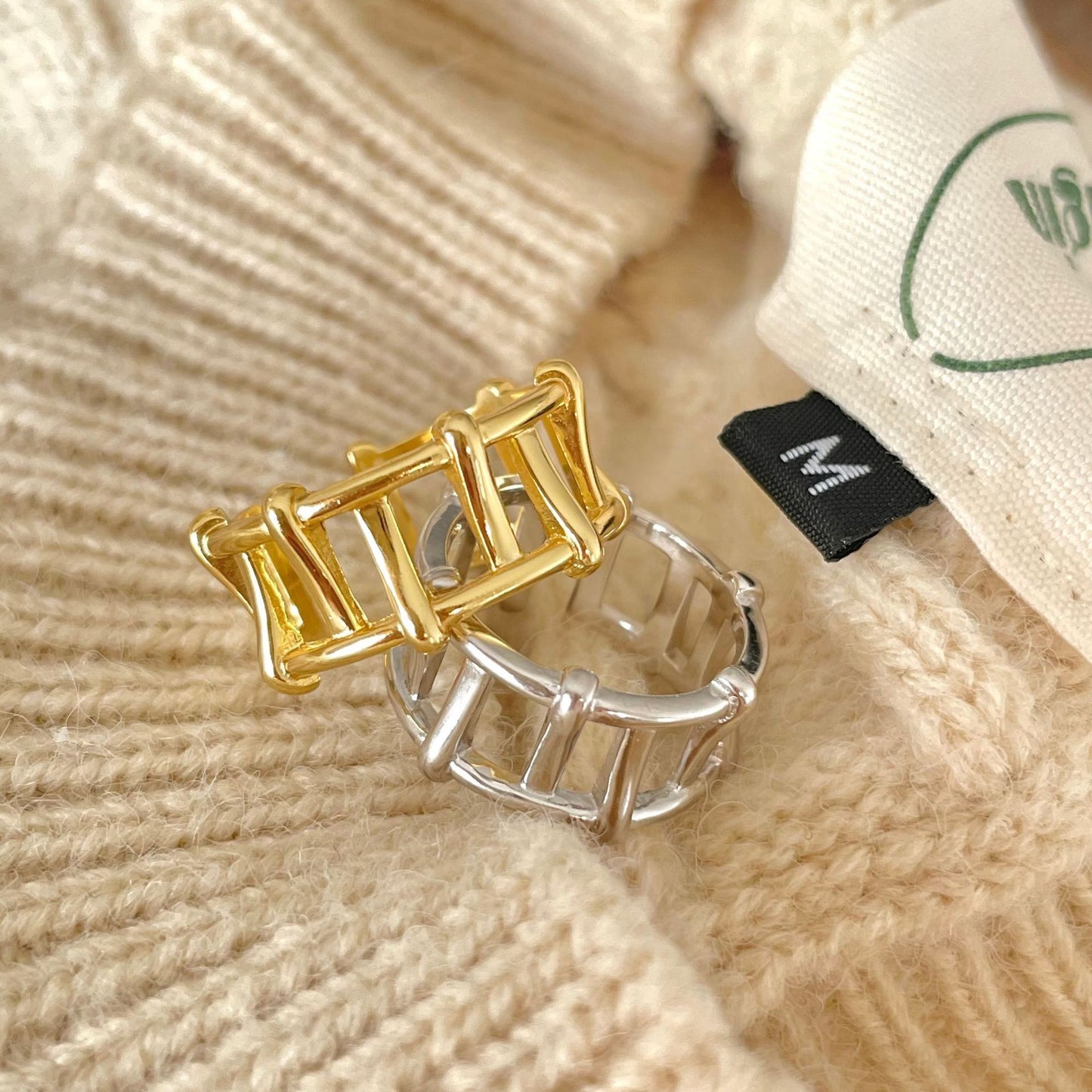 Luxury Minority Design High Sense Index Rings