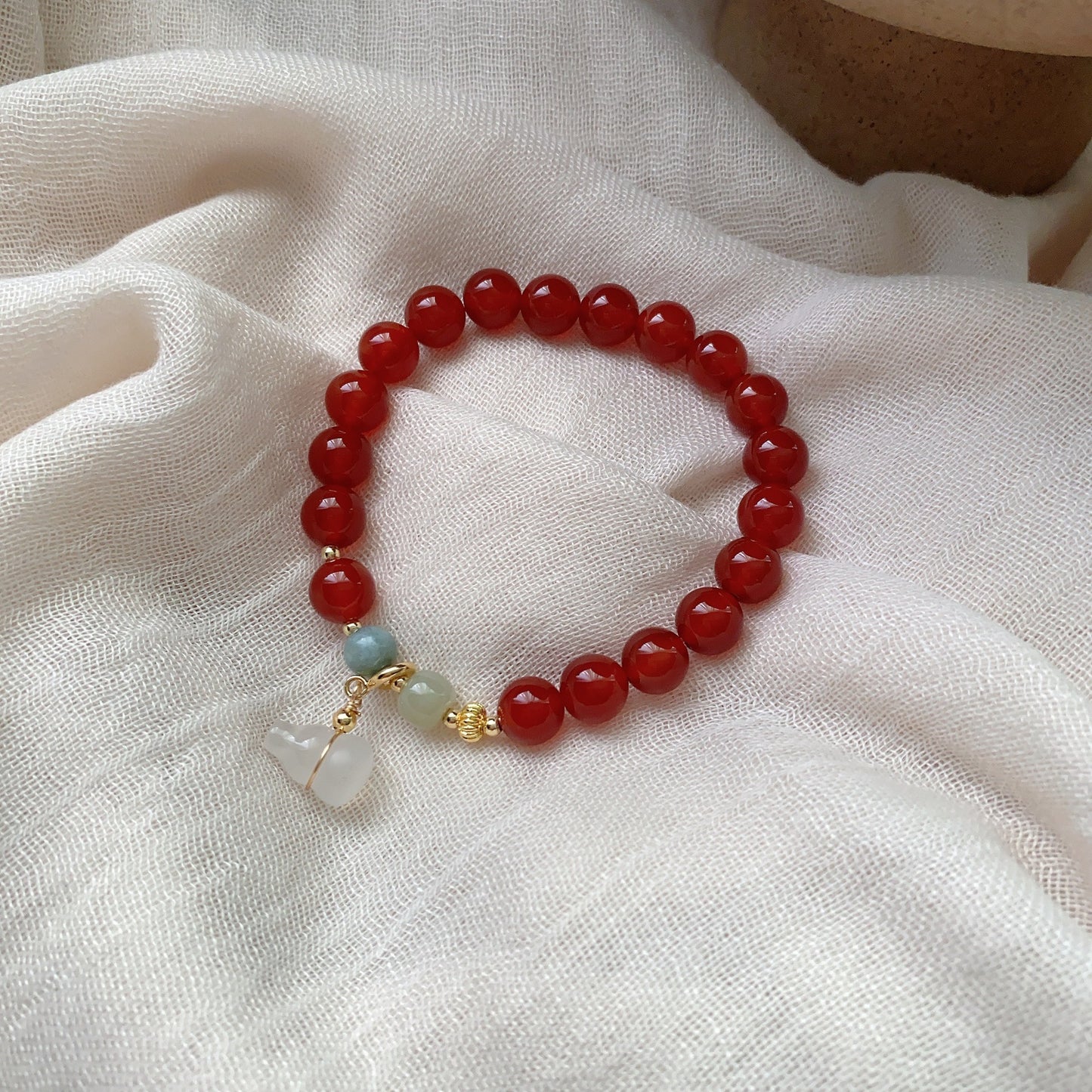 Women's Money Drawing Luck Changing Peach Retro Ethnic Style Bracelets