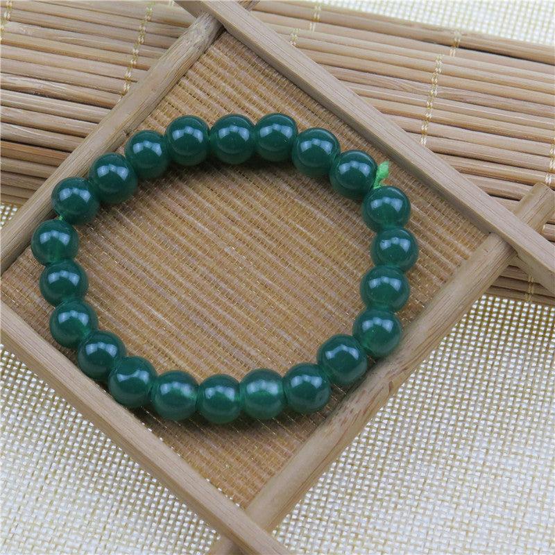 Streaming Welfare Drainage Gift White Jade Bracelets