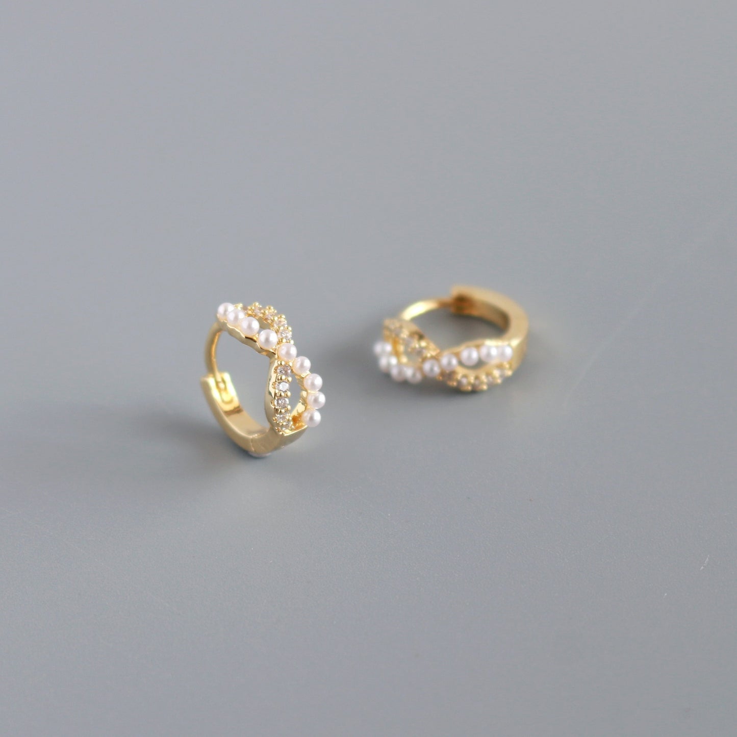 Circle Ear Clip Stylish Simple Versatile Niche Earrings
