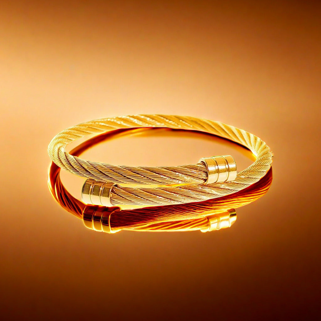 Steel Wire Open Elastic Ornament Small Bracelets