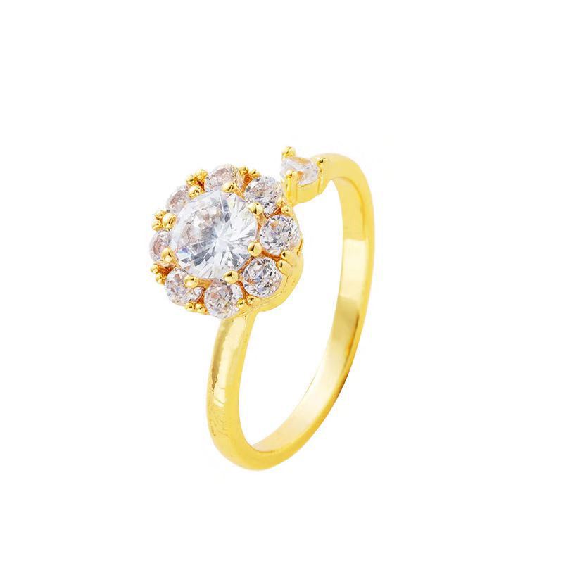 Female Light Luxury Minority Design High Rings
