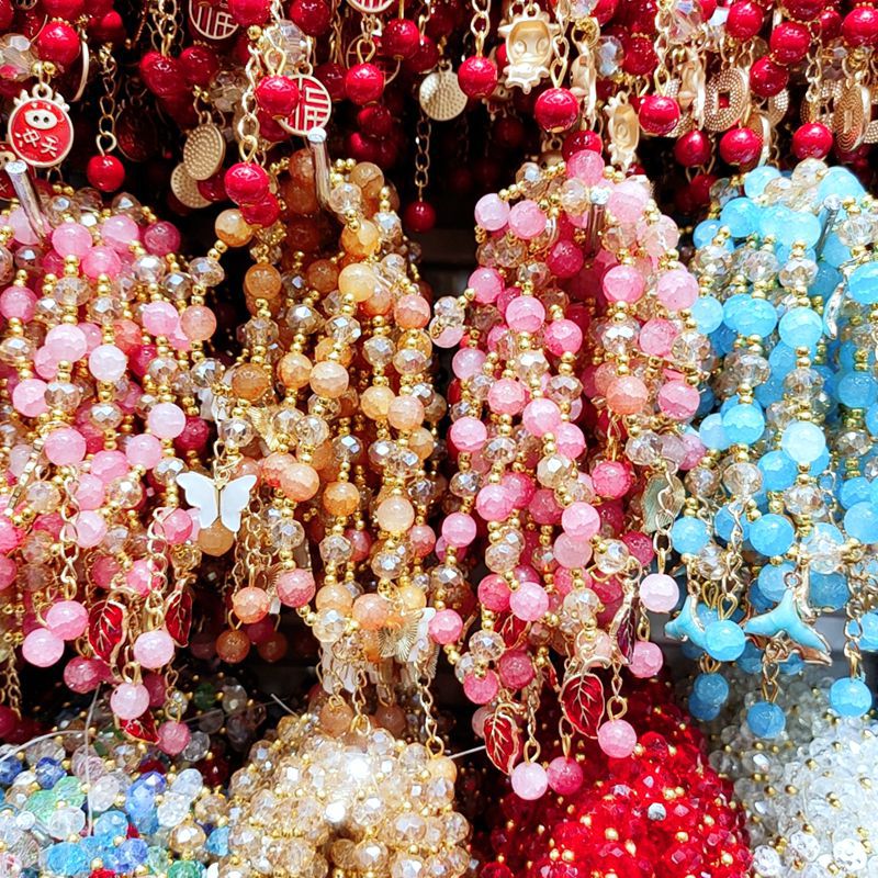 Fairy Fashion Small Chrysanthemum Flower Gravel Bracelets