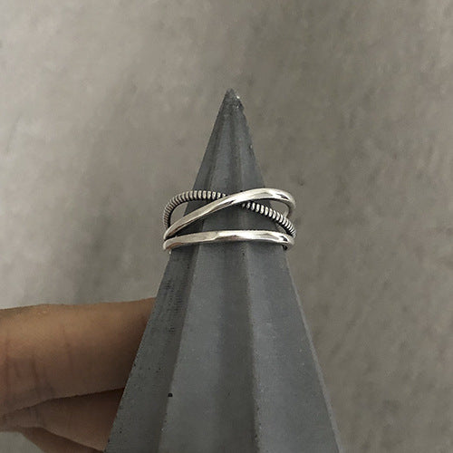 Index Finger Female Fashion Simple Korean Style Retro Rings
