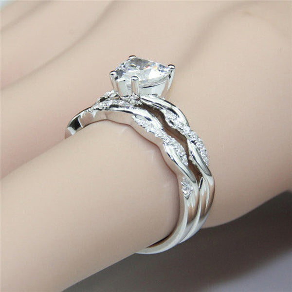 Women's Heart-shaped Diamond Fashion Party Engagement Rings