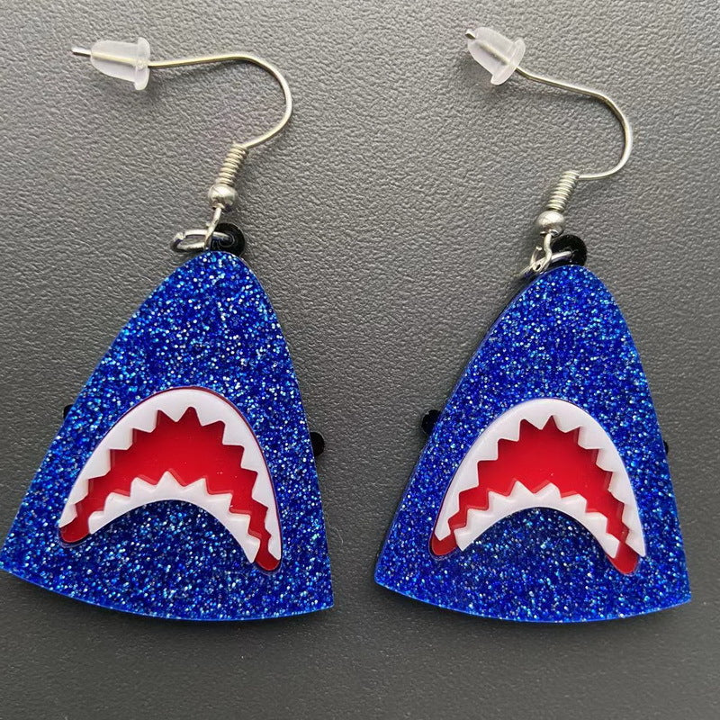 Lobster Crab Goldfish Octopus Shark Frog Earrings