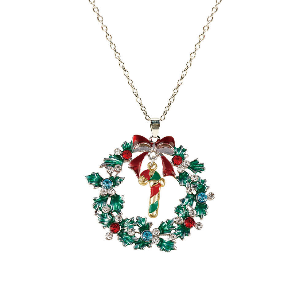 Christmas Diamond Garland Popular Sweater Chain Necklaces
