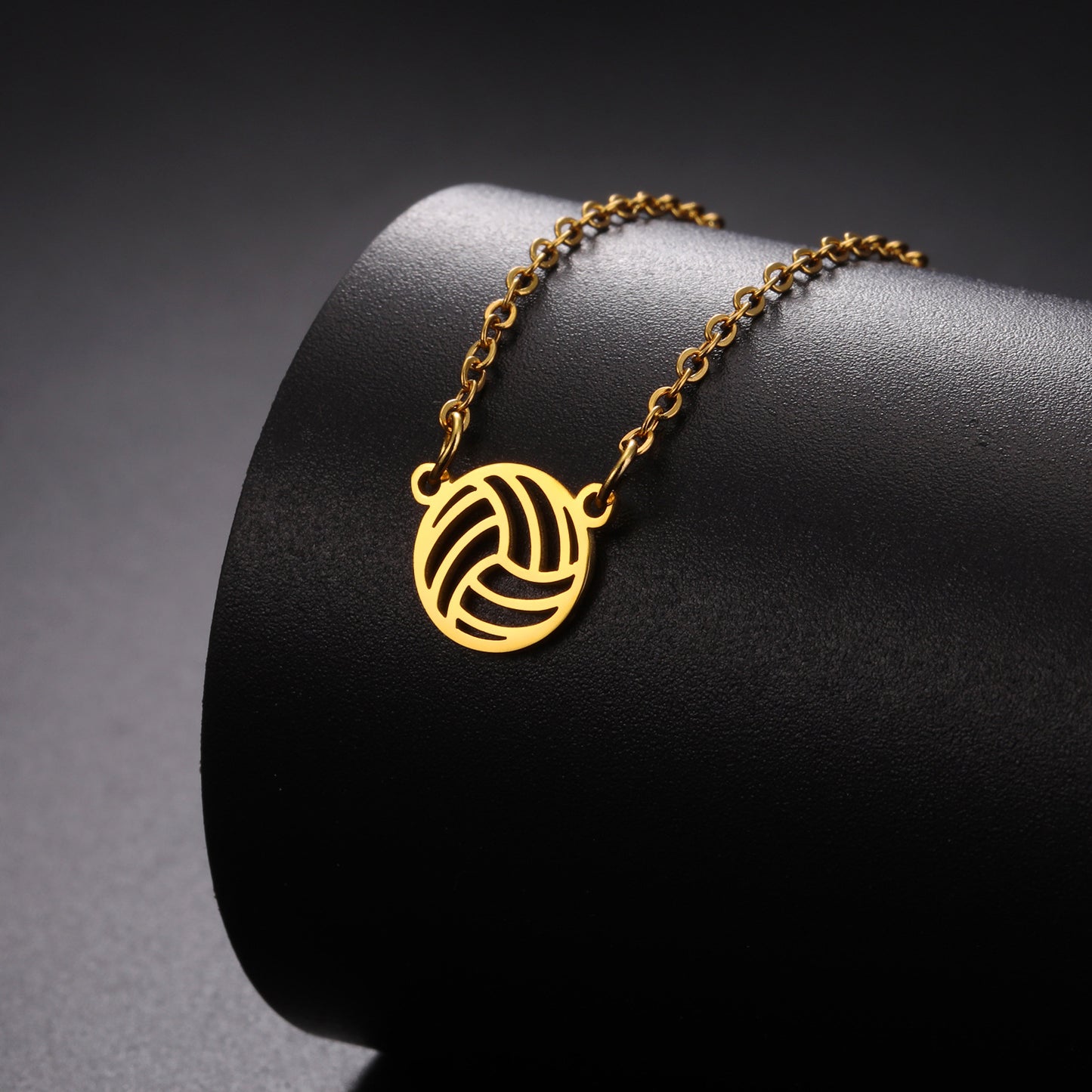 Women's & Men's Volleyball Stainless Steel Fashion Hollow Ball Bracelets