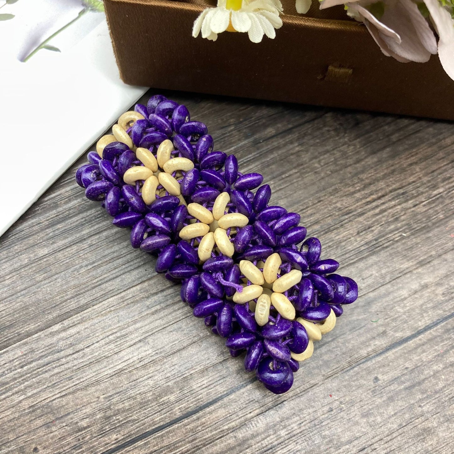 Bohemian Retro Filament Wooden Bead Ethnic Style Bracelets