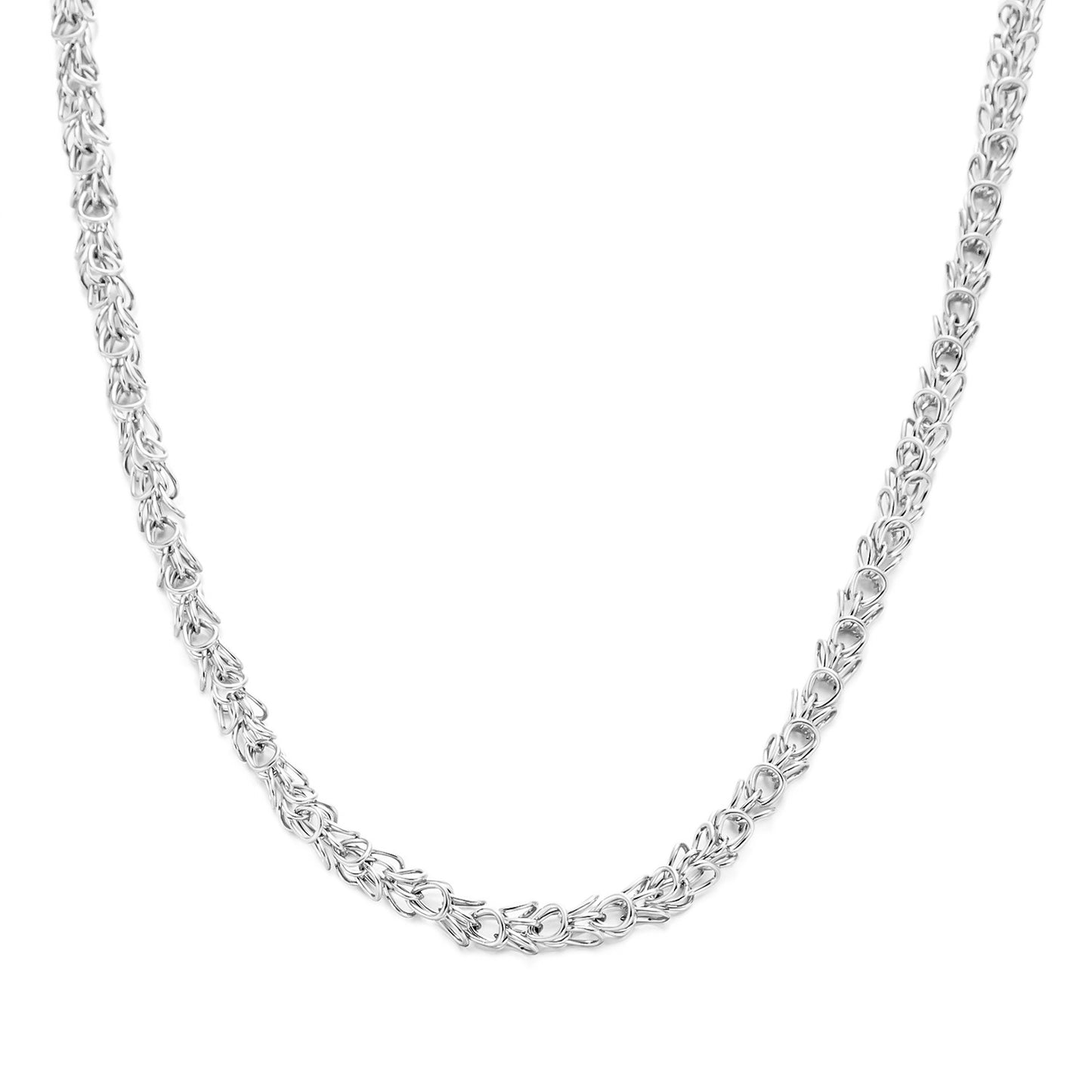 Women's Stainless Steel Crown Chain Graceful Jewelry Necklaces