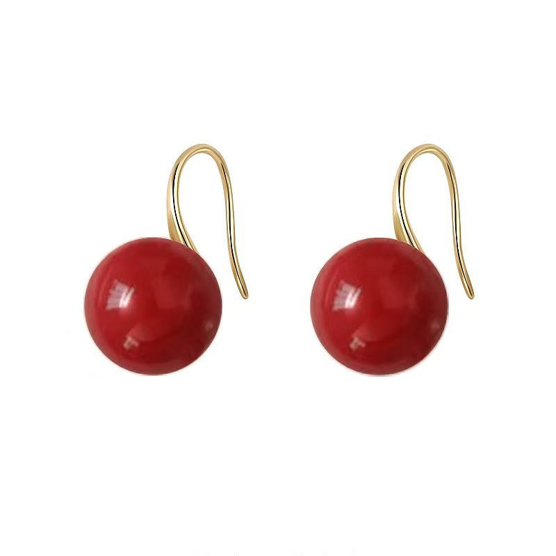 Pearl Elegant Graceful High Sense Ear Hook Earrings