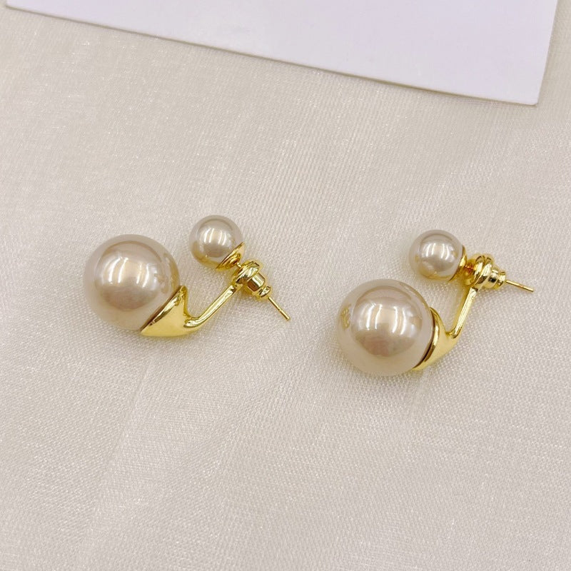 Women's Needle Simple Fashion Pearl For Trendy Earrings