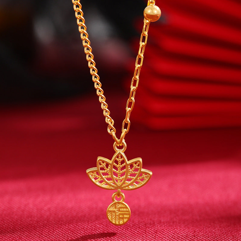 Women's No Color Fading Light Luxury Minority Necklaces