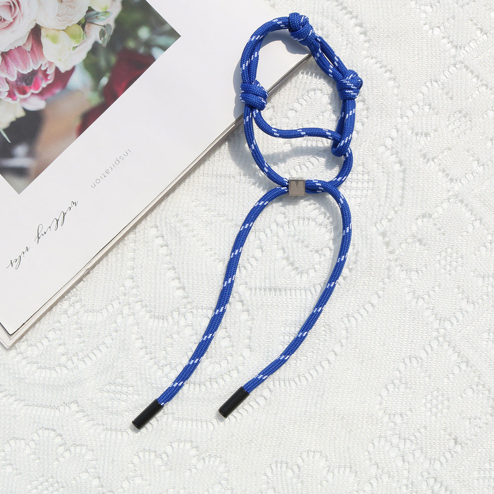 Rope Nylon Color Stylish Adjustable Polyester Bracelets