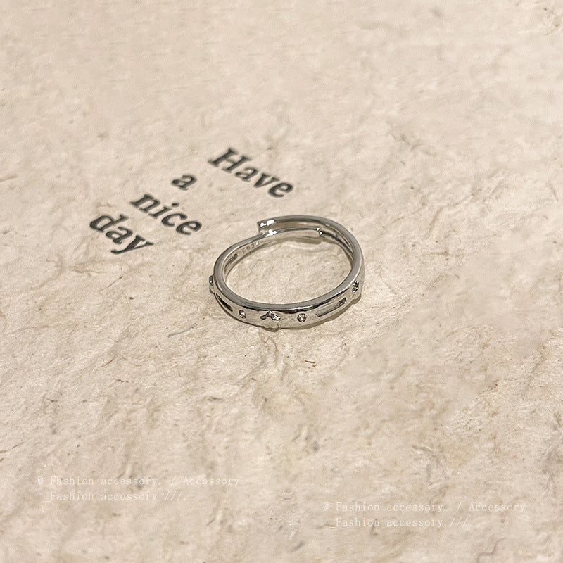 Niche Design Female Temperament Wild Personality Rings