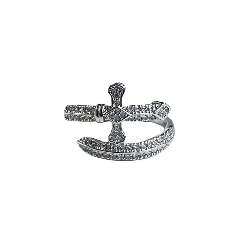 Glazed Open Female Sweet Grace Cool Affordable Luxury Fashion Rings