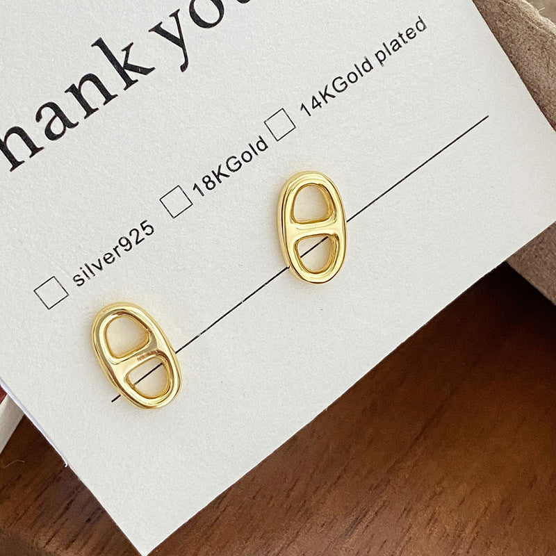 Women's Style Retro Aloofness Niche Design Simple Earrings