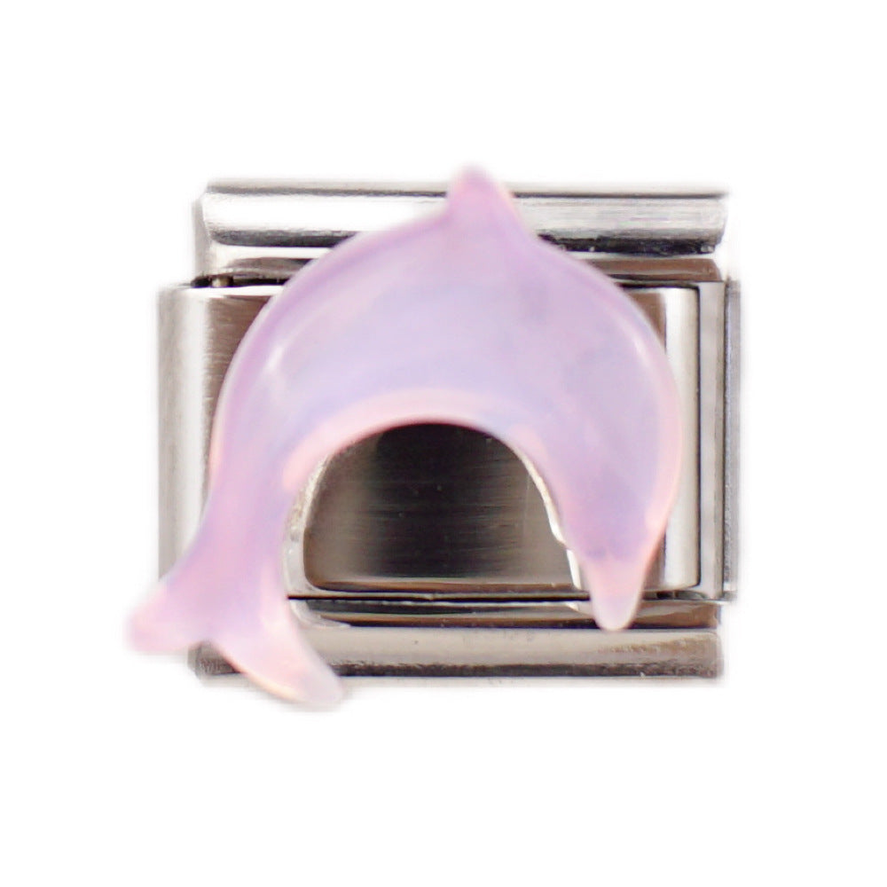 Stainless Steel Charm Bow Love Module Bracelets