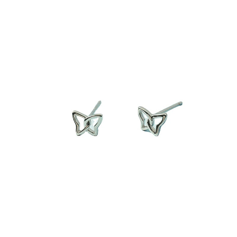 Women's Butterfly Niche Design Small Exquisite Trendy Stud Earrings