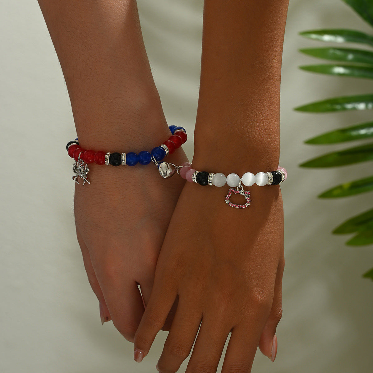 Couple Suit Personality Love Cartoon Cat Bracelets