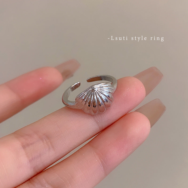 Niche Design Female Temperament Wild Personality Rings