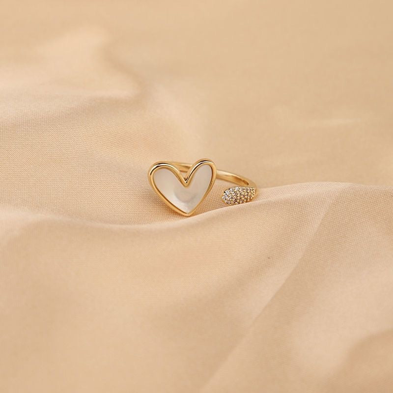 Shell Female Fashion Design Affordable Luxury Personalized Rings