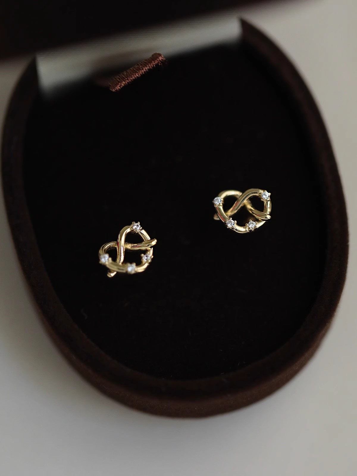 Women's Sier Gold Plated Heart Cookie Cake Rings