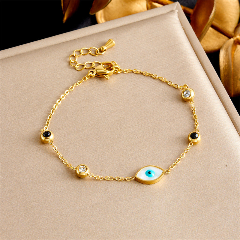 Stylish Simple Versatile Love Eyeglasses Fittings Chain Bracelets