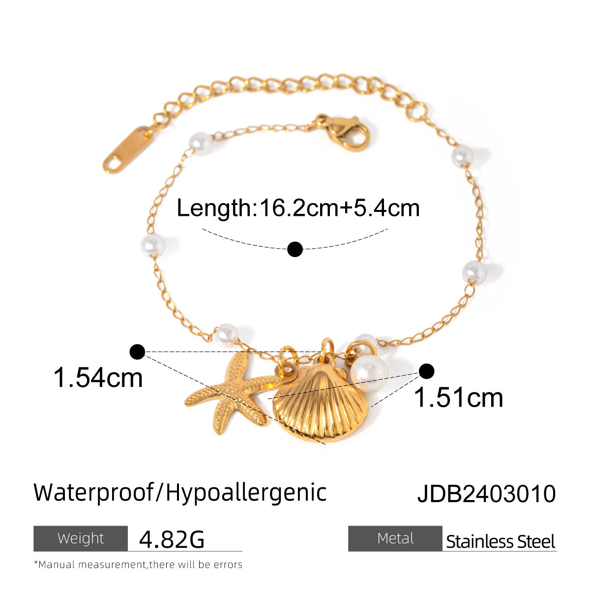Series Pearl Accessories Fashion Starfish Shell Necklaces