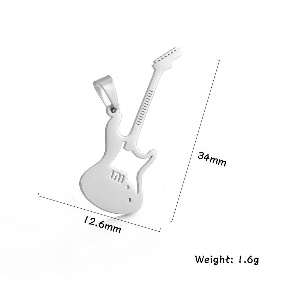 Musical Instrument Modeling Guitar Microphone Headset Saxophone Pendants