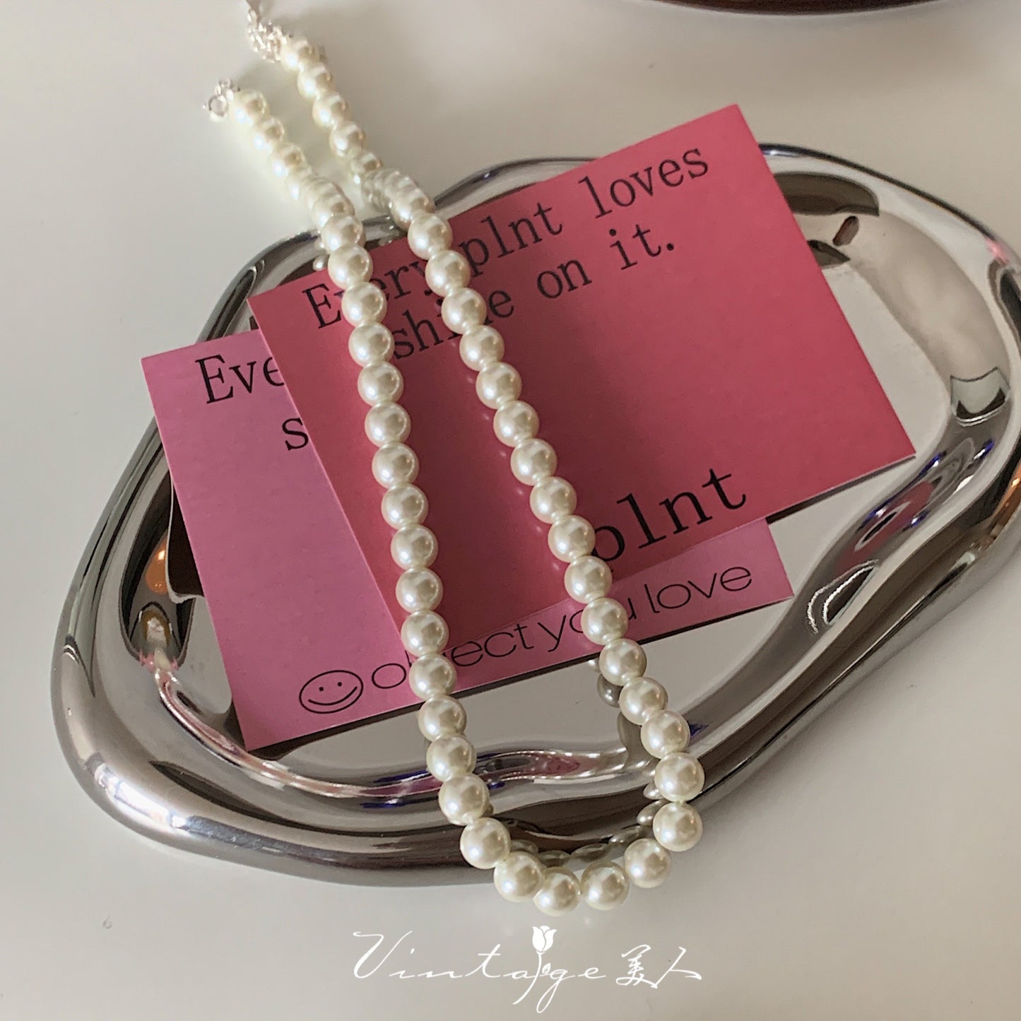 Chain Fine Pearl Light Luxury Minority High-grade Necklaces