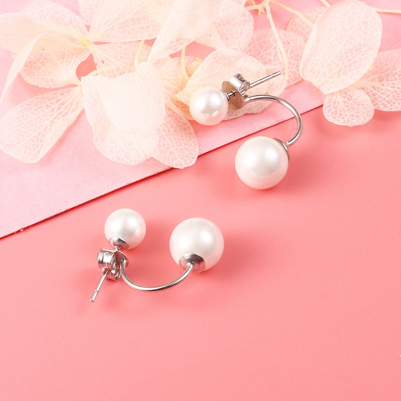 Sier Multiple Ways To Wear Pearl Rings