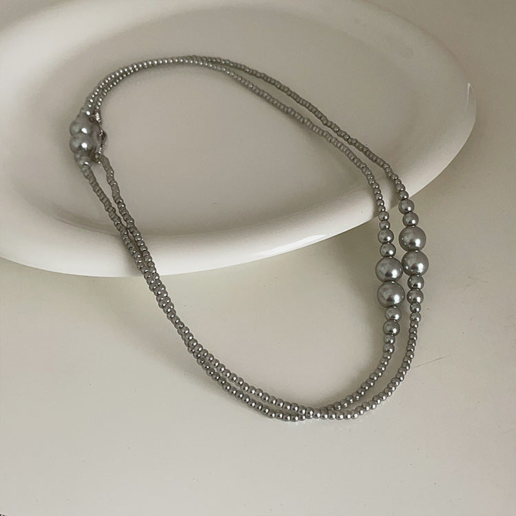 Female Niche High Sense French Style Elegant Necklaces