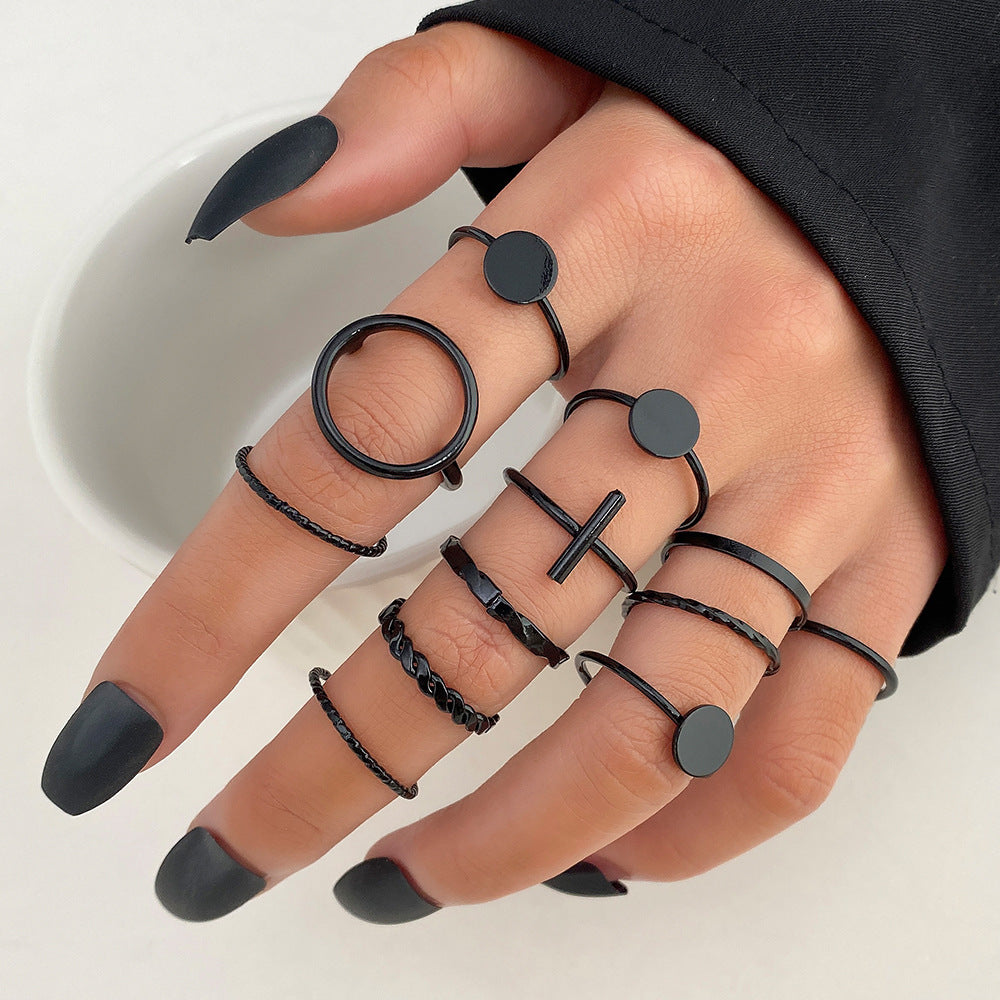 Joint Round Aircraft Twist With Diamond Suit Rings