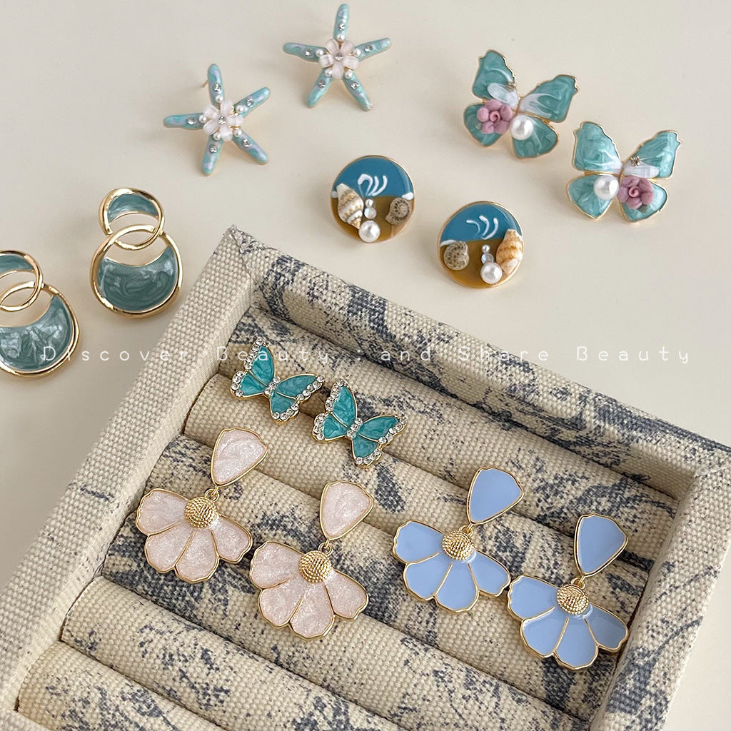 Butterfly Female Sweet Fresh Vacation Style Rings