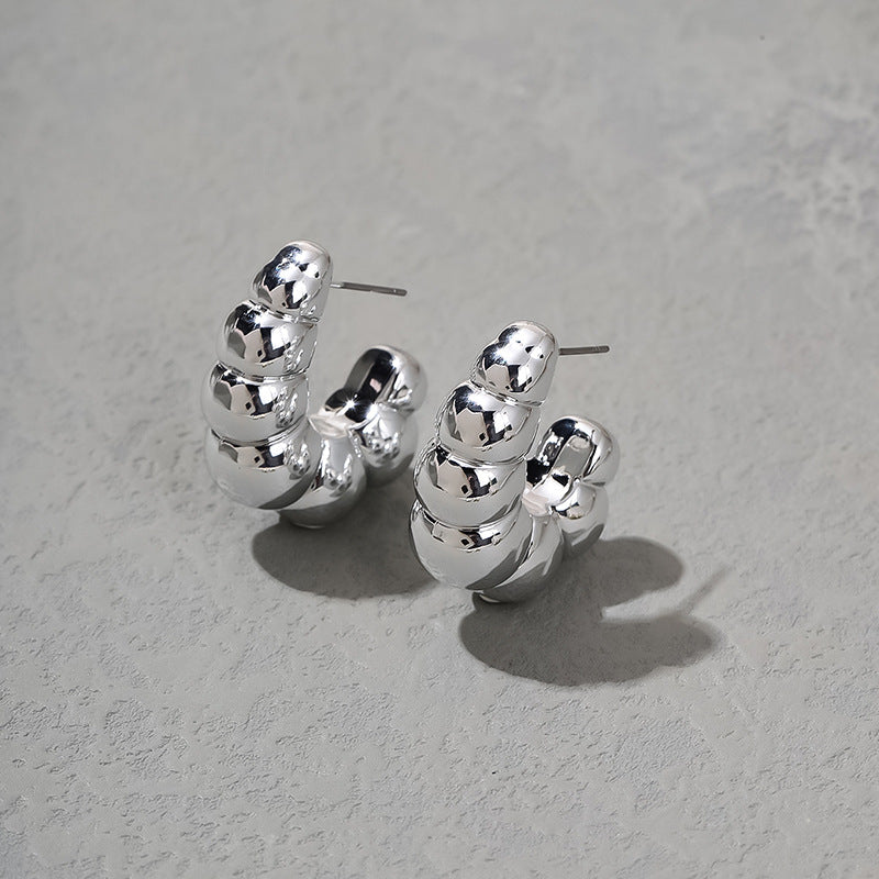 Women's Affordable Luxury Fashion Niche Design Irregular Earrings