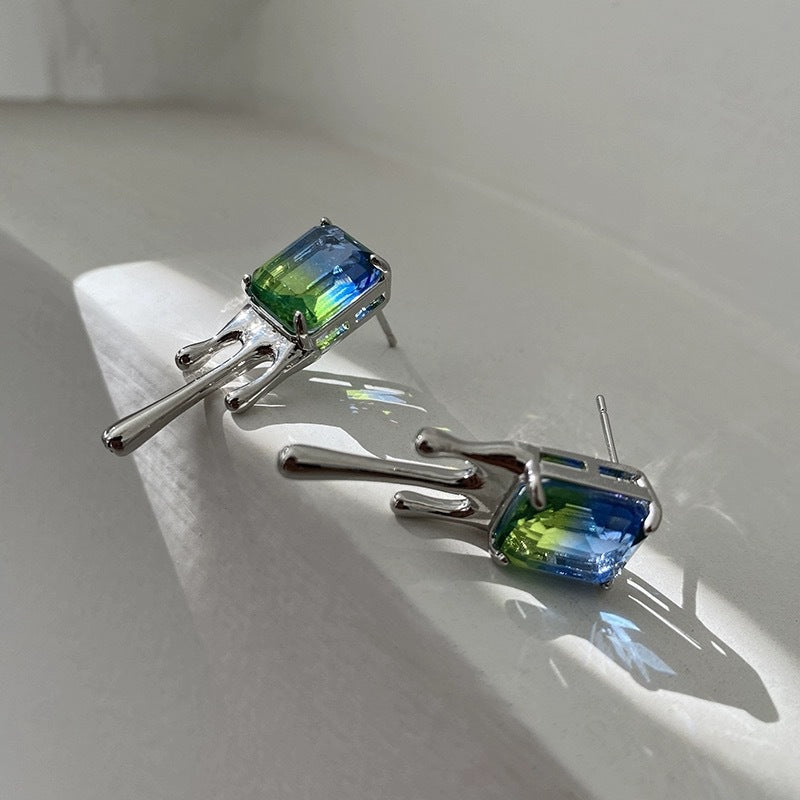 Zircon High-grade Exquisite Niche Sier Pin Rings