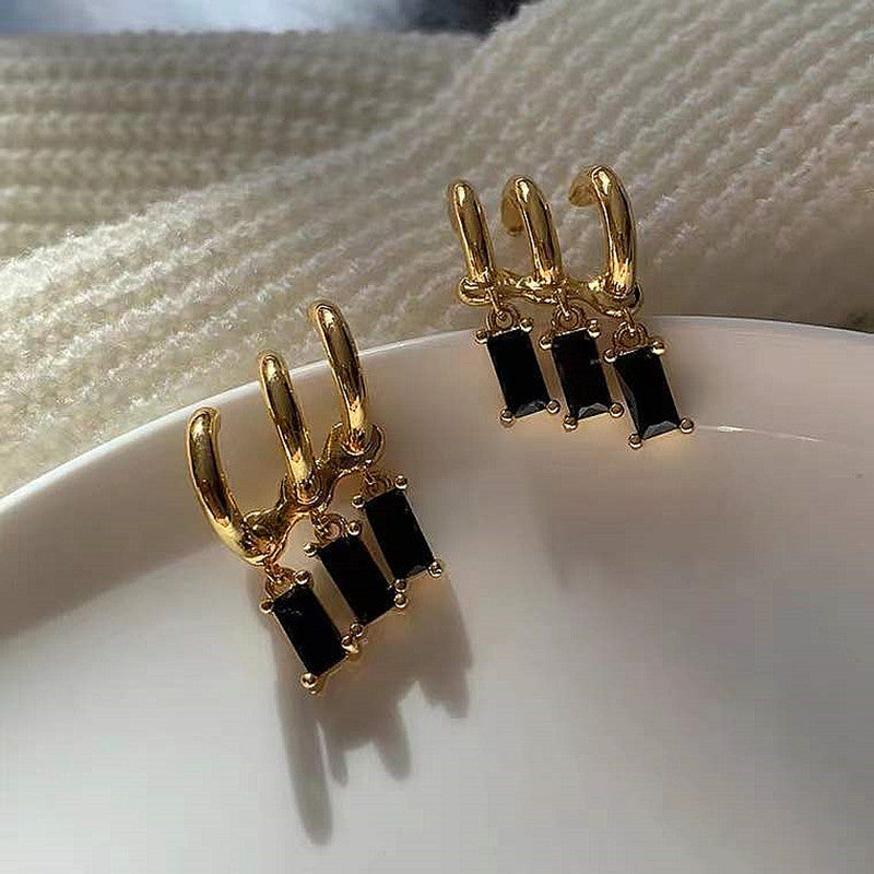 Women's Fashionable Design Elegant Generous High-grade Light Earrings