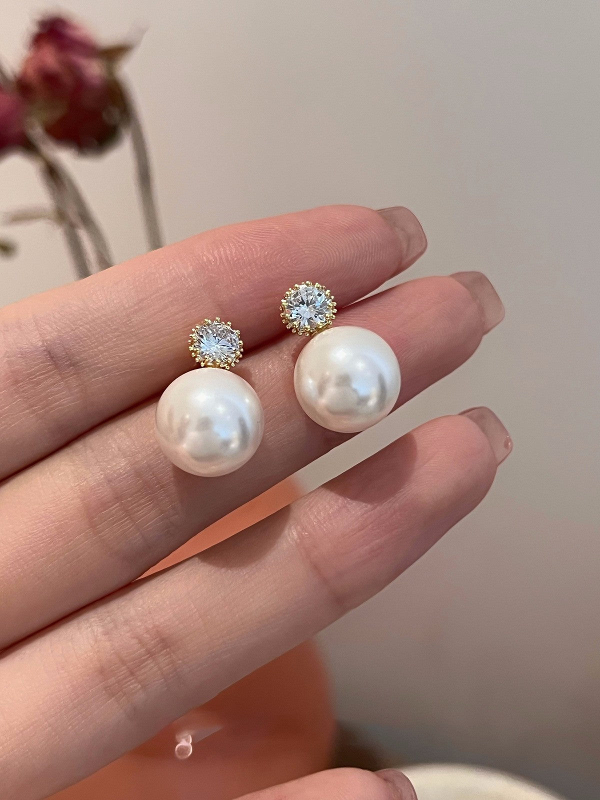 Women's Zircon High Sense Simple Graceful Minority Rings