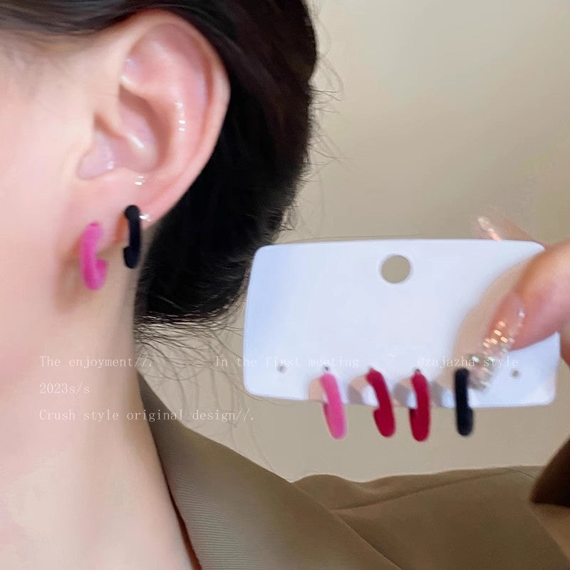 Retro Plush Type Simple For Temperamental Earrings